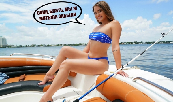 Рыбалка с горячей бабой обернулась дикой еблей на берегу реки!